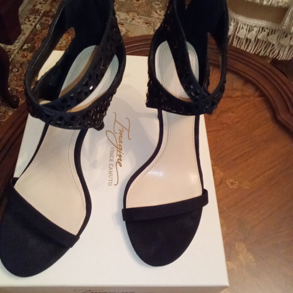 Vince Camuto jeweled sandals